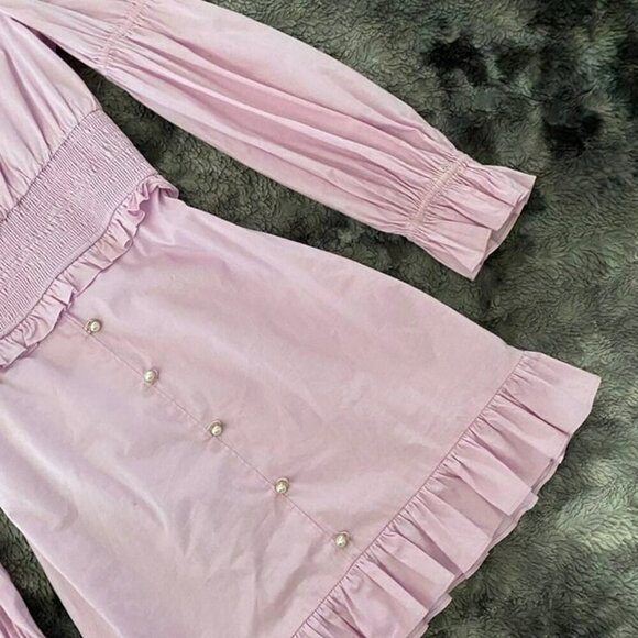 MAJORELLE Lomita Mini Dress in Bubblegum Pink - Picture 9 of 12